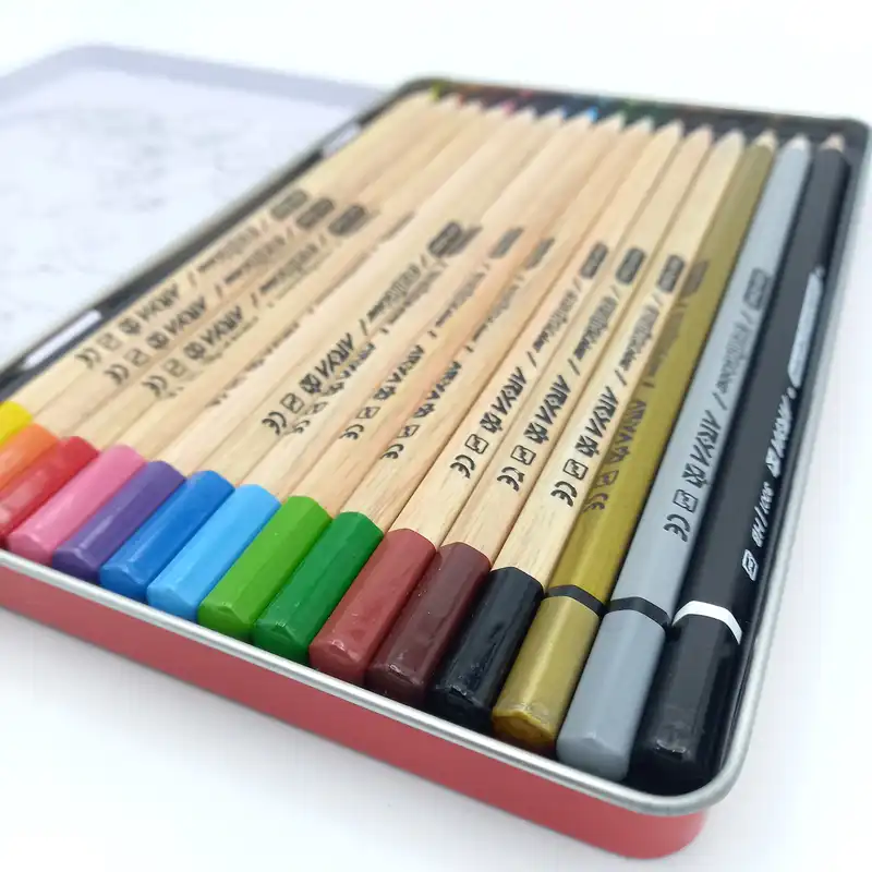 مداد رنگی 15رنگ آریا مدل 3021 طرح کشتی