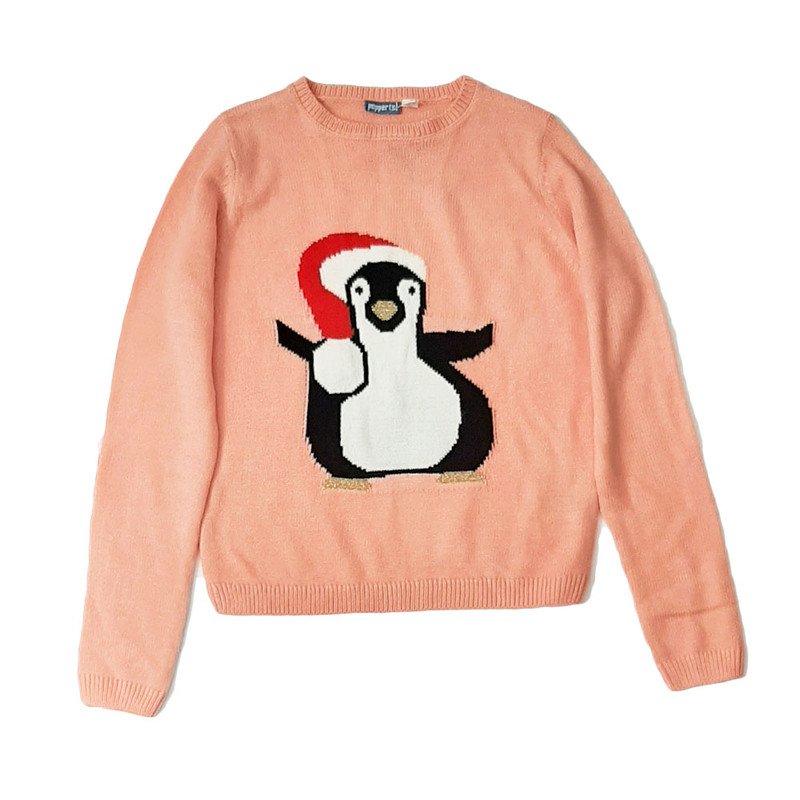 پلیور دخترانه پیپرتس مدل بافت TAK-Penguin پلیور دخترانه پیپرتس مدل بافت TAK-Penguin