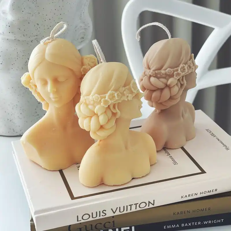 شمع  دست ساز مدل النا