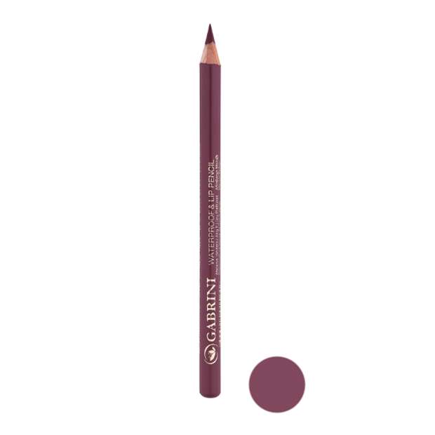 مداد لب گابرینی مدل waterproof شماره 24
