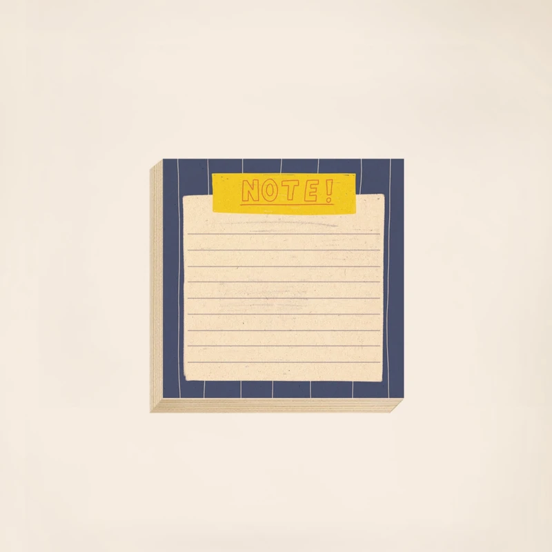 کاغذ یادداشت مریخ مدل Note 1052 سایز  9×9 سانتی متر بسته 100 عددی