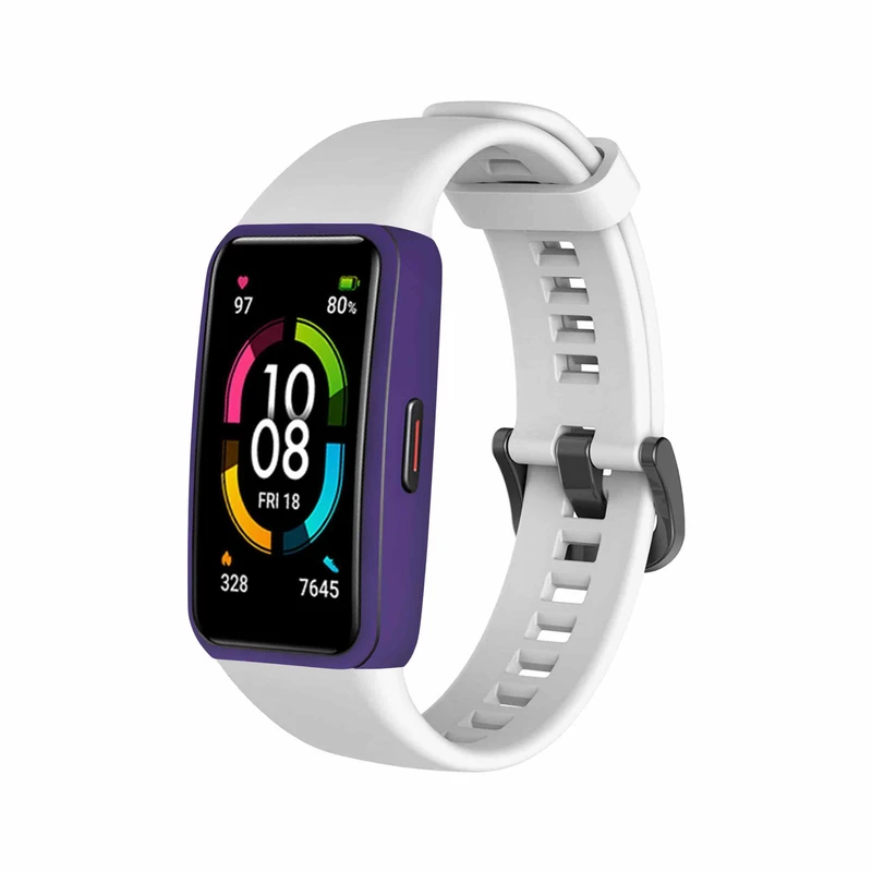  برچسب ماهوت طرح Matte-BlueBerry مناسب برای ساعت هوشمند هوآوی band 6