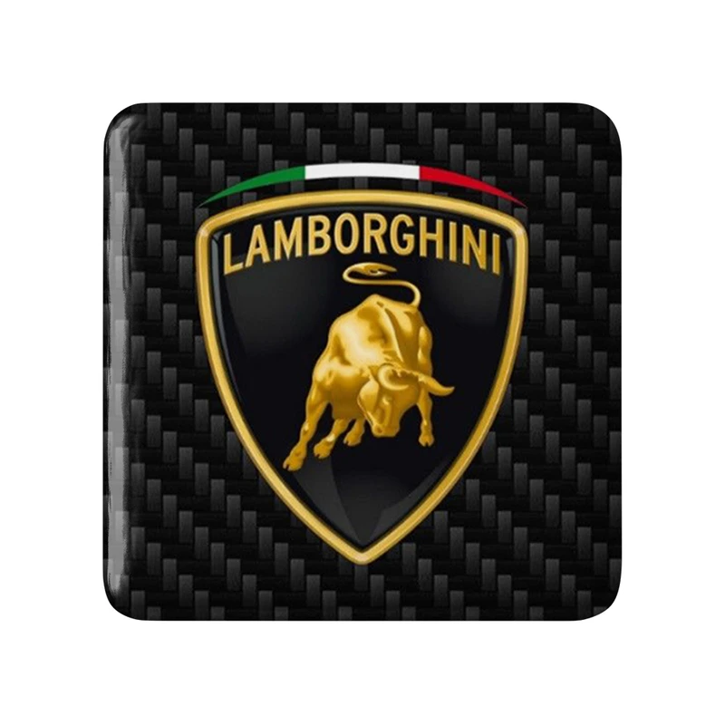 مگنت خندالو طرح لامبورگینی Lamborghini مدل مربعی کد 30634