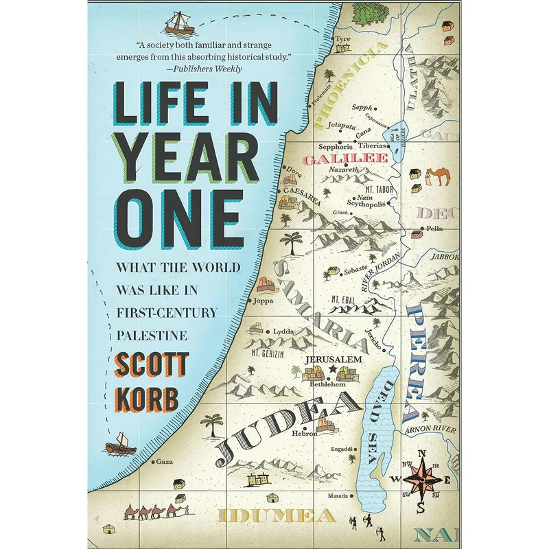 کتاب Life in Year One اثر Scott Korb انتشارات Riverhead Books