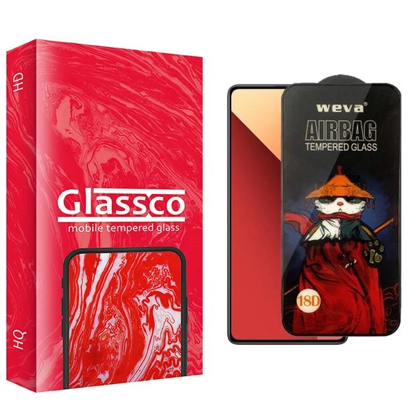 محافظ صفحه نمایش گلس کو مدل CGo1 Airbag مناسب برای گوشی موبایل شیائومی  Redmi Note 13 Pro