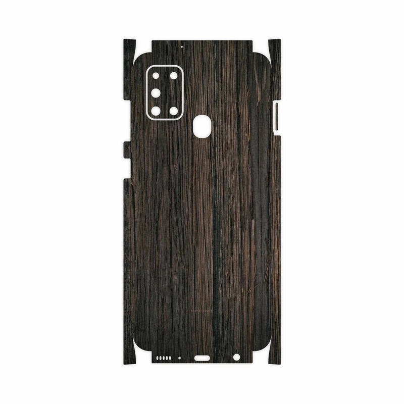 برچسب پوششی ماهوت مدل Burned Wood-FullSkin مناسب برای گوشی موبایل سامسونگ Galaxy A21s