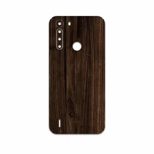 MAHOOT Dark Walnut Wood Cover Sticker for Motorola One Fusion