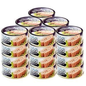 کنسرو ماهی تن در روغن گیاهی ویلورا - 120 گرم بسته 24 عددی