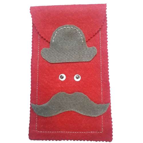 جامدادی نمدی طرح سیبیلو مدل mv-114