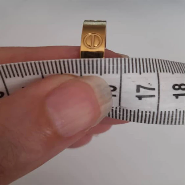 عکس شماره 5 : انگشتر زنانه مدل استیل کد st762