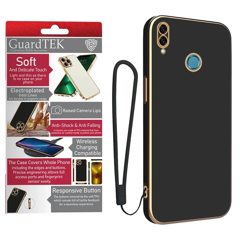 کاور گاردتک آساک مدل Myca2 Strap مناسب برای گوشی موبایل هوآوی Y6 Prime 2019/ Y6s به همراه بند