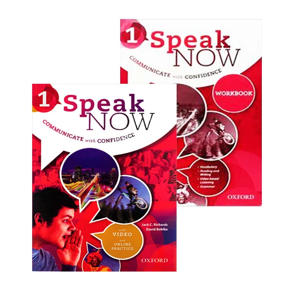 کتاب Speak Now 1 اثر David Bohlke و Jack C. Richards انتشارات آکسفورد 2 جلدی
