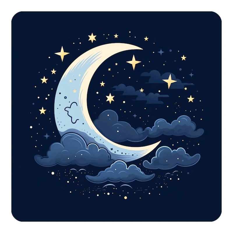 مگنت کاکتی طرح ماه و ستاره مدل mp54294