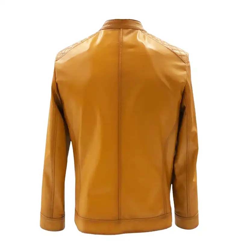 کت چرم مردانه سرزمین چرم مدل 2021 موکا