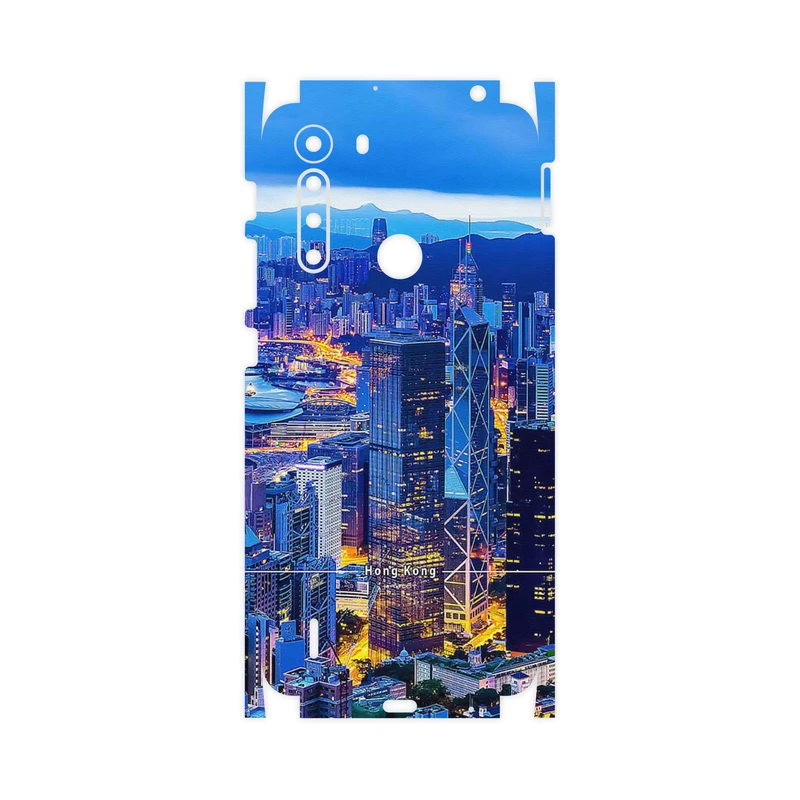 برچسب پوششی ماهوت مدل Hong Kong City-FullSkin مناسب برای گوشی موبایل موتورولا One Fusion