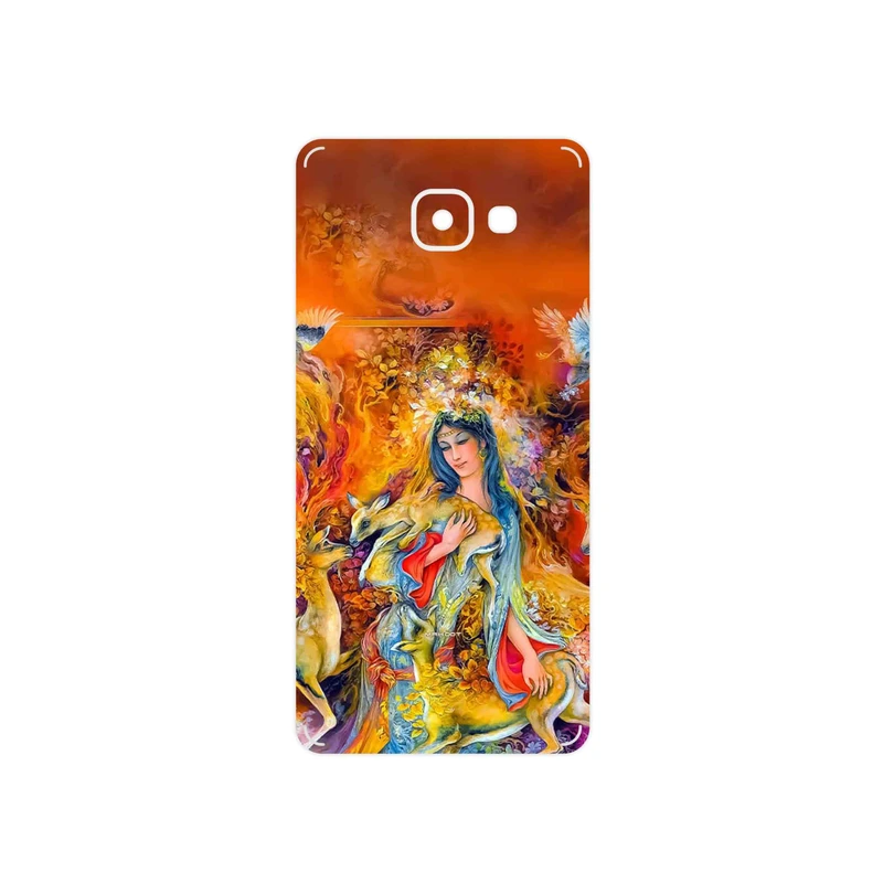 برچسب پوششی ماهوت مدل Persian miniature 2 مناسب برای گوشی موبایل سامسونگ Galaxy A7 2016