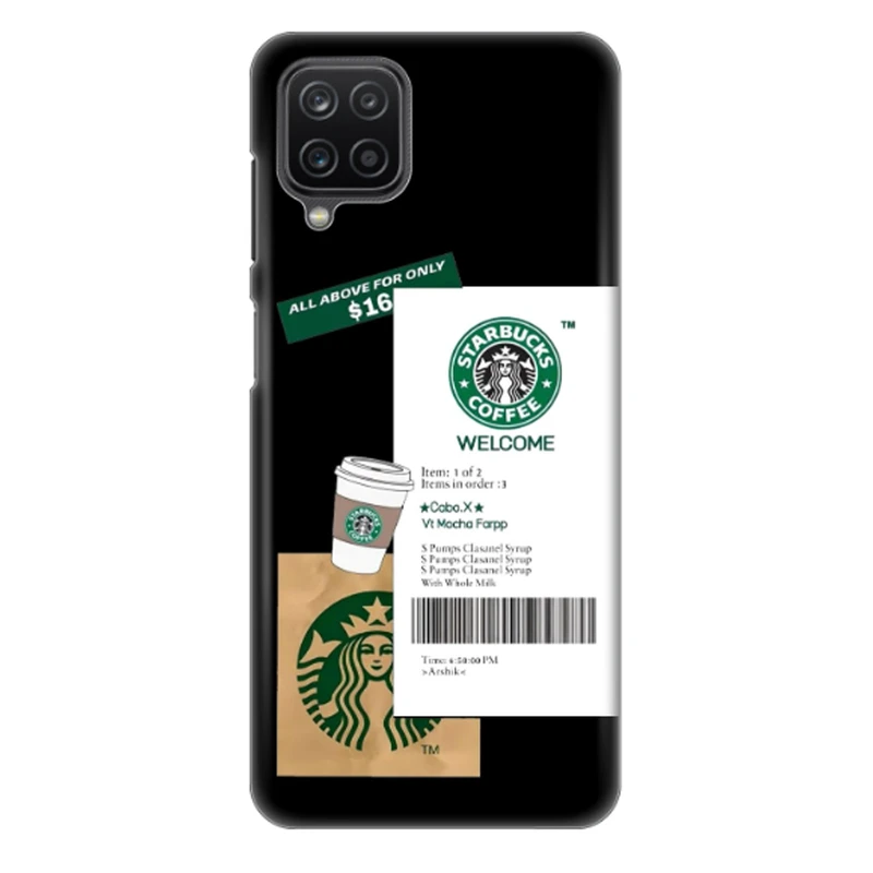 کاور طرح استارباکس کد DIMO-071 مناسب برای گوشی موبایل سامسونگ Galaxy M32 4G / Galaxy A22 4G
