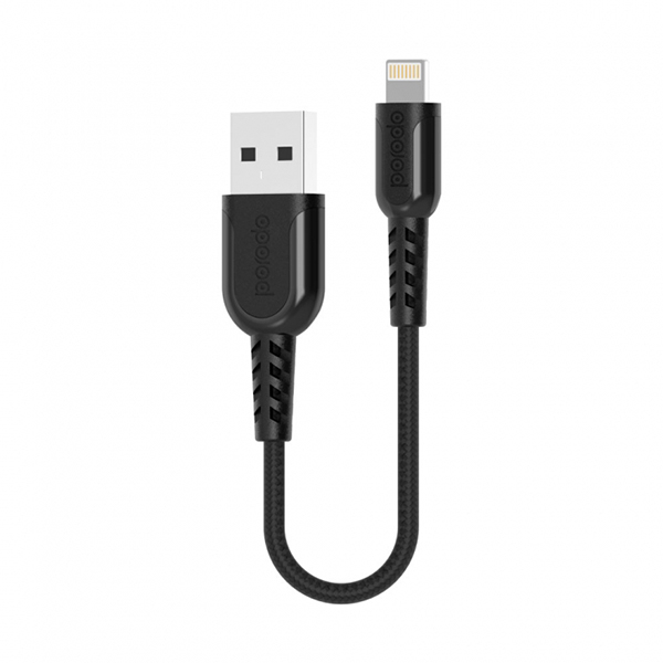 مبدل usb به لایتنینگ پرودو مدل Braided Metallic