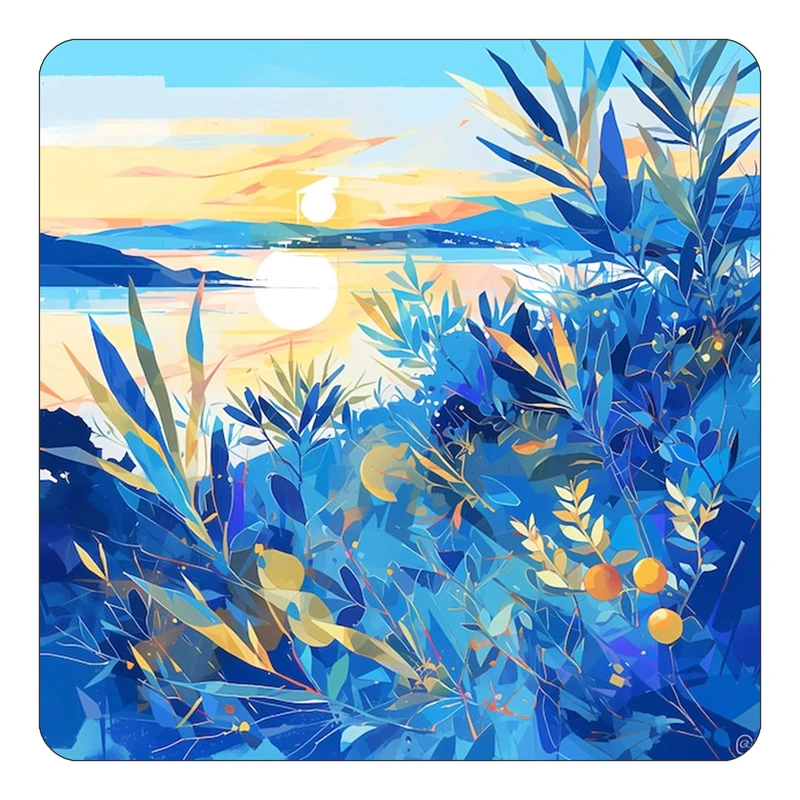 مگنت کاکتی طرح نقاشی رنگ روغن مدل mp73480