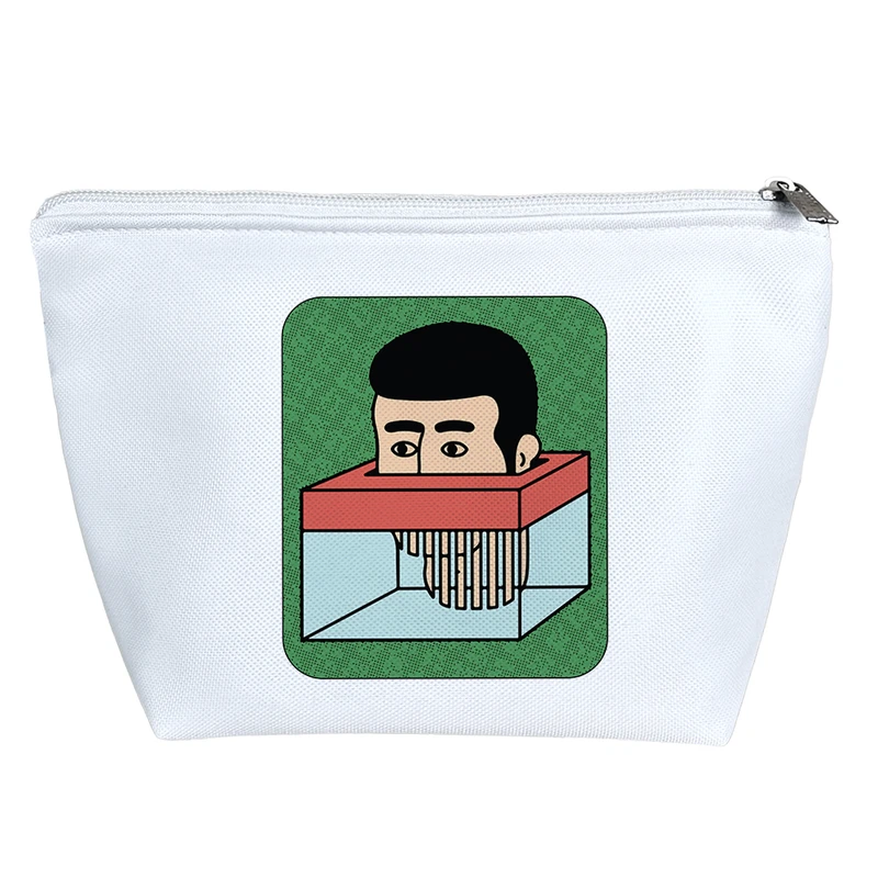 کیف لوازم آرایش دخترانه خندالو مدل آدم خردکن کد 7357