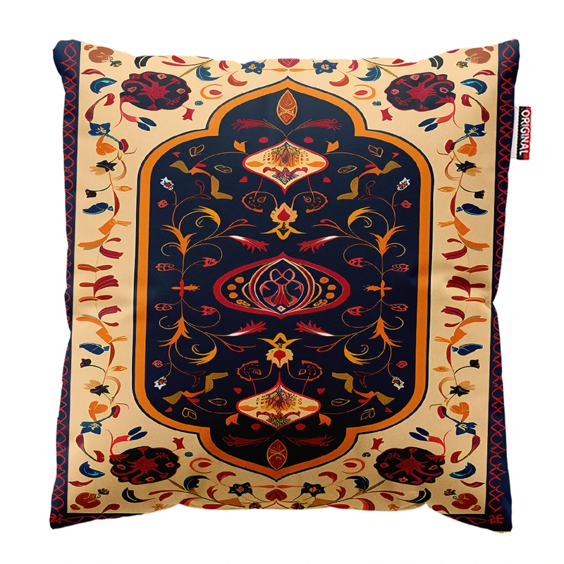 کوسن پاد آفرین مدل  فرش و گلیم کد 27 سایز 40*40 سانتی متر