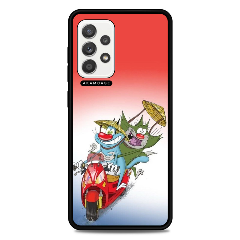 کاور آکام مدل AMC-WSGA52-OGGY-27 مناسب برای گوشی موبایل سامسونگ Galaxy A52