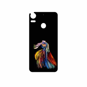 MAHOOT Rainbow Hair Digital Art Cover Sticker for HTC Desire 10 Pro