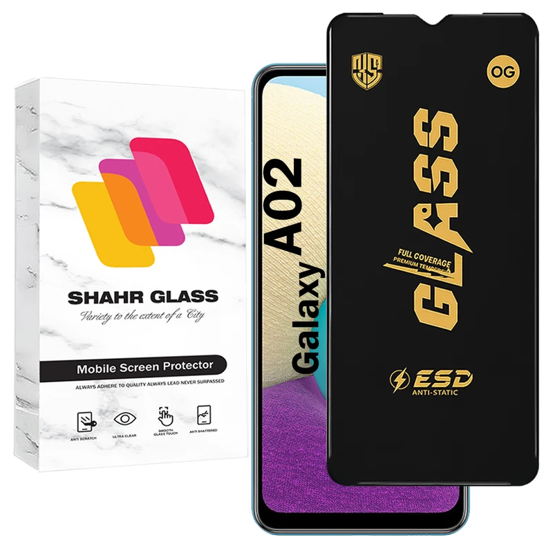 محافظ صفحه نمایش شهر گلس مدل OGESD مناسب برای گوشی موبایل سامسونگ Galaxy A02