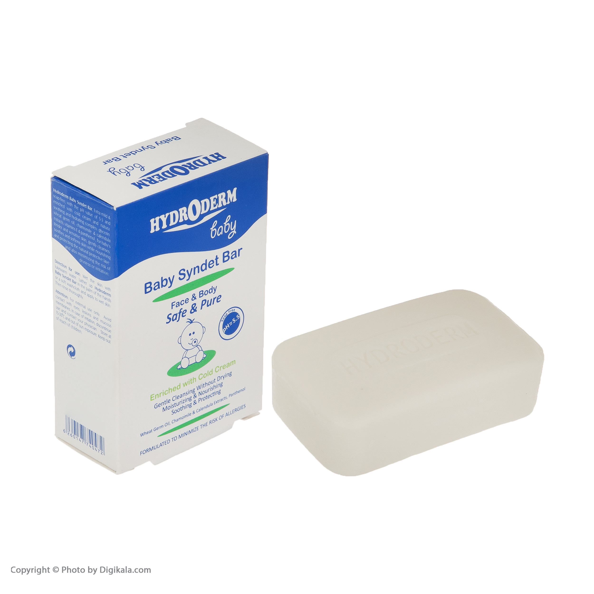 پن مخصوص کودکان هیدرودرم مدل Safe And Pure وزن 100 گرم پن مخصوص کودکان هیدرودرم مدل Safe And Pure وزن 100 گرم