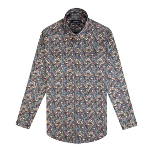 پیراهن آستین بلند مردانه کروم مدل پشمی 2220114