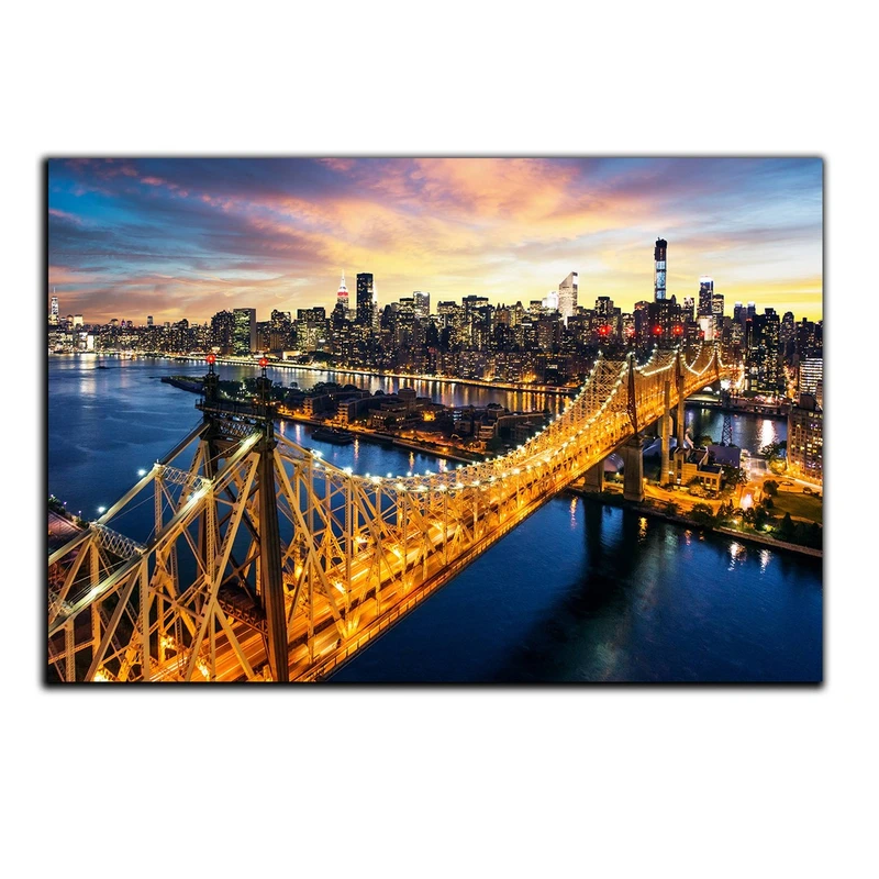 تابلو شاسی بکلیت طرح منظره شهر نیویورک مدل SH-575