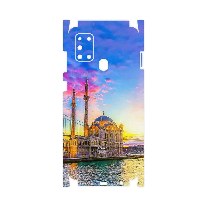 برچسب پوششی ماهوت مدل City of Istanbul-FullSkin مناسب برای گوشی موبایل سامسونگ Galaxy A21s