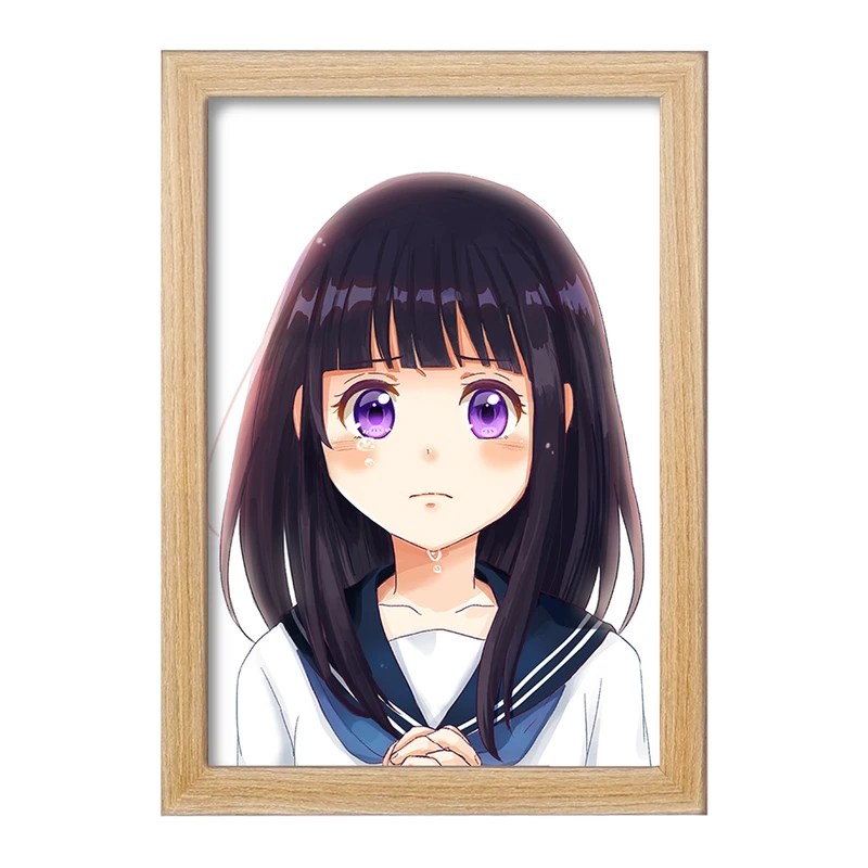 تابلو خندالو مدل چیتاندا انیمه هیوکا Hyouka  کد 17046