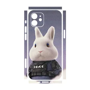Remax cover sticker Leth model police rabbit design suitable for Apple iPhone 12 mobile phone