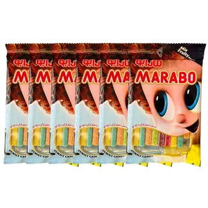 پاستیل مدادی میوه ای مارابو - 100 گرم بسته 6 عددی