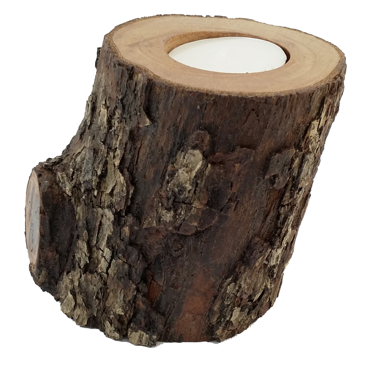 جا شمعی چوبی مدل گلابی کد 69