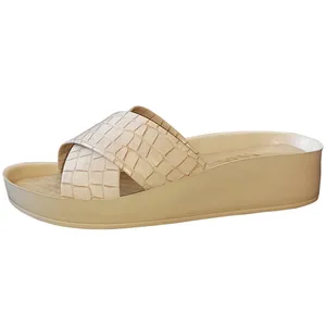 دمپایی زنانه کیتو مدل قایقی سنگی