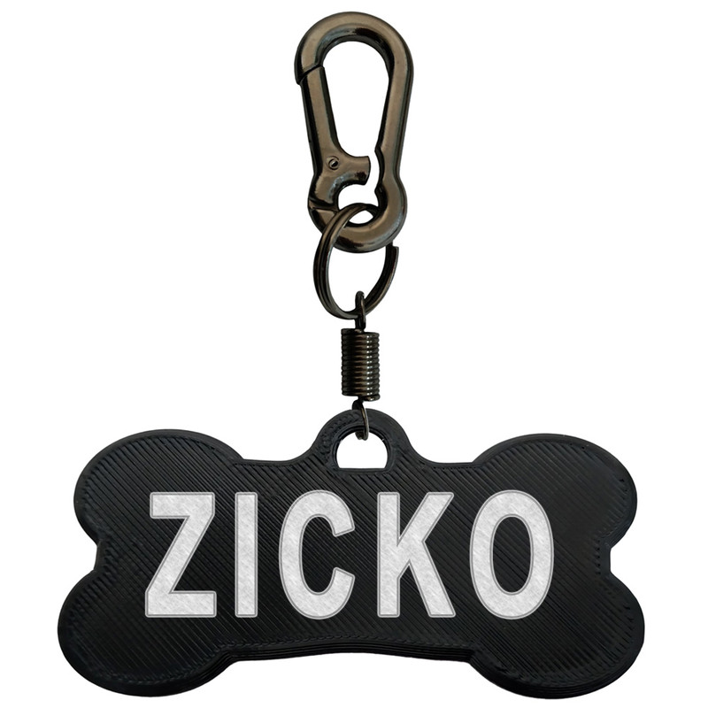 پلاک شناسایی سگ مدل Zicko