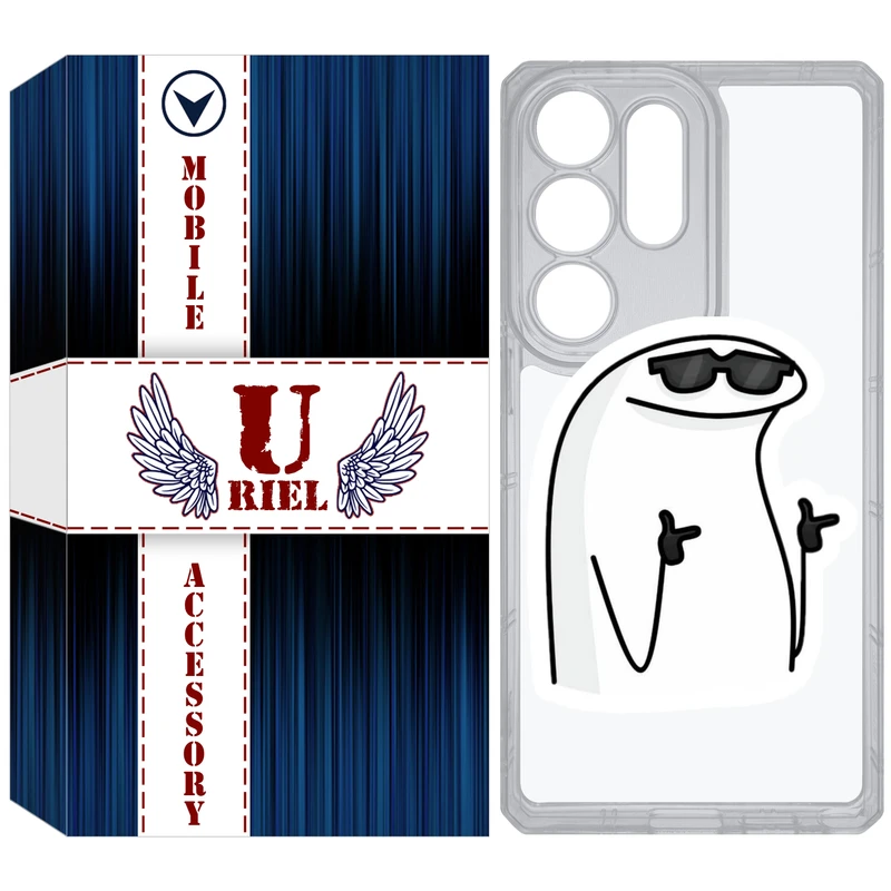 کاور یوریل قاب مدل Clear کد 78 طرح آفکورس مناسب برای گوشی موبایل سامسونگ Galaxy S25 Ultra