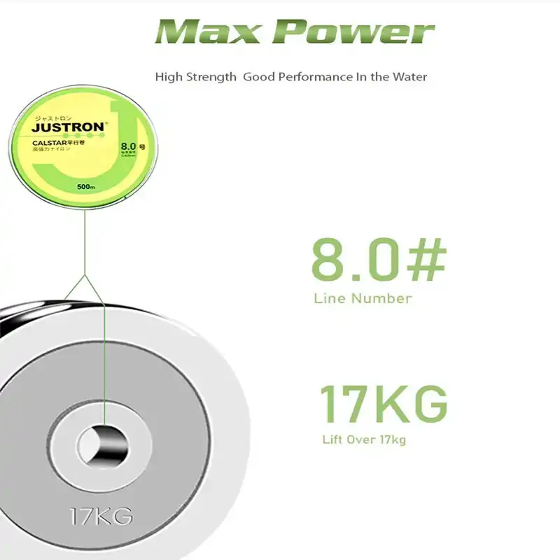 ریسه ماهیگیری مدل  500M  JUSTRON