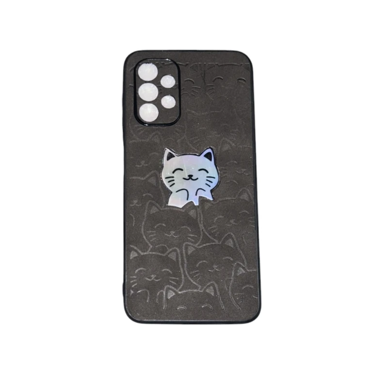 کاور طرح  گربه فانتزی کد 5878 مناسب برای گوشی موبایل سامسونگ Galaxy A52