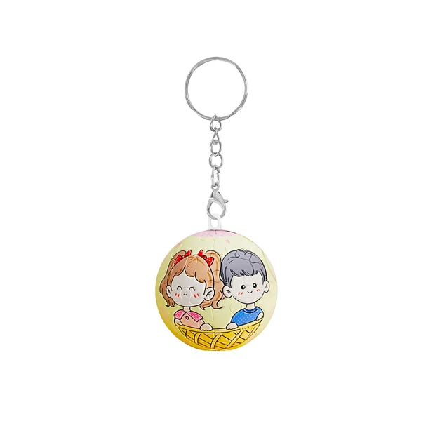 جاکلیدی مدل پازل سه بعدی دوستی