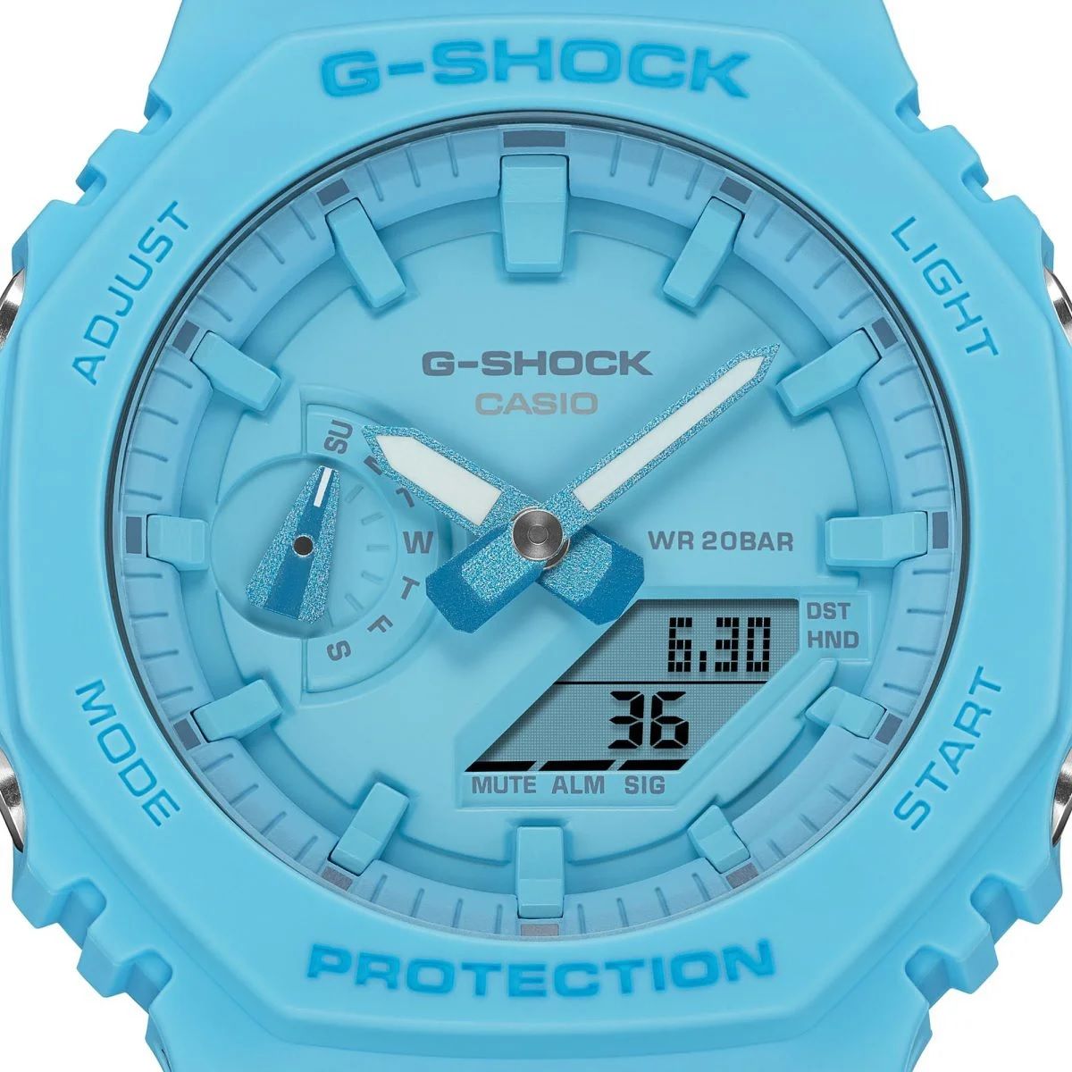 ساعت مچی عقربه‌ای کوارتز کاسیو مدل CASIO-GA-2100-2A2DR -  - 5