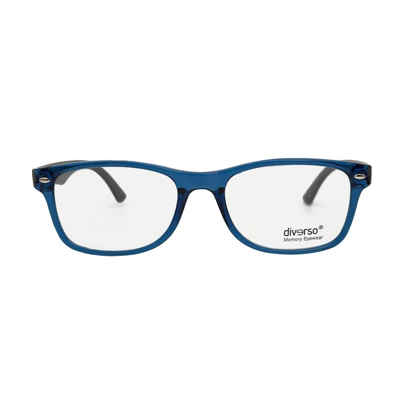 فریم عینک طبی ویفرر (Wayfarer) دیورسو مدل DV2201 Col4606 مناسب برای صورت بیضی، قلب، گرد، مثلث