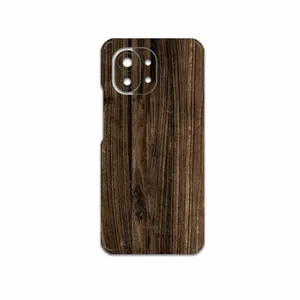 MAHOOT Dark-Walnut-Wood Cover Sticker for Xiaomi Mi 11 5G