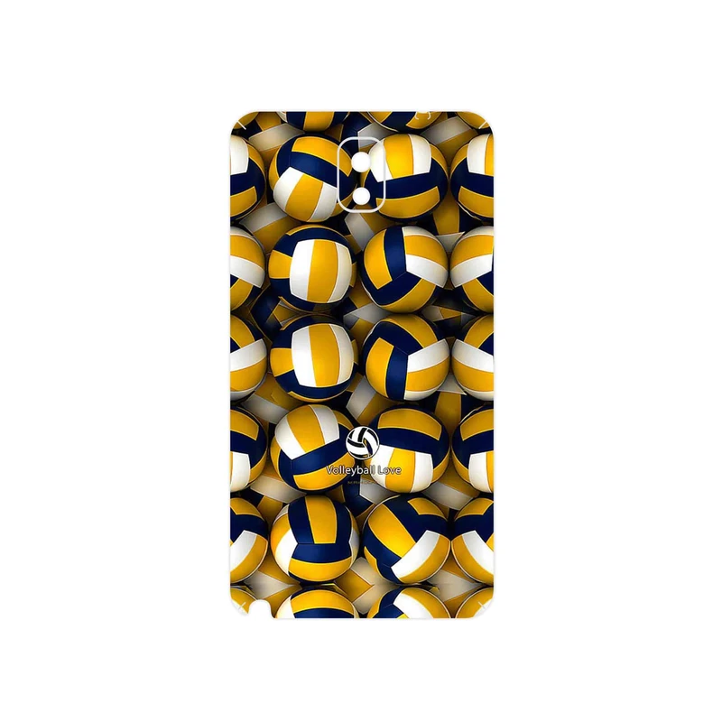 برچسب پوششی ماهوت مدل Volleyball مناسب برای گوشی موبایل سامسونگ Galaxy Note 3