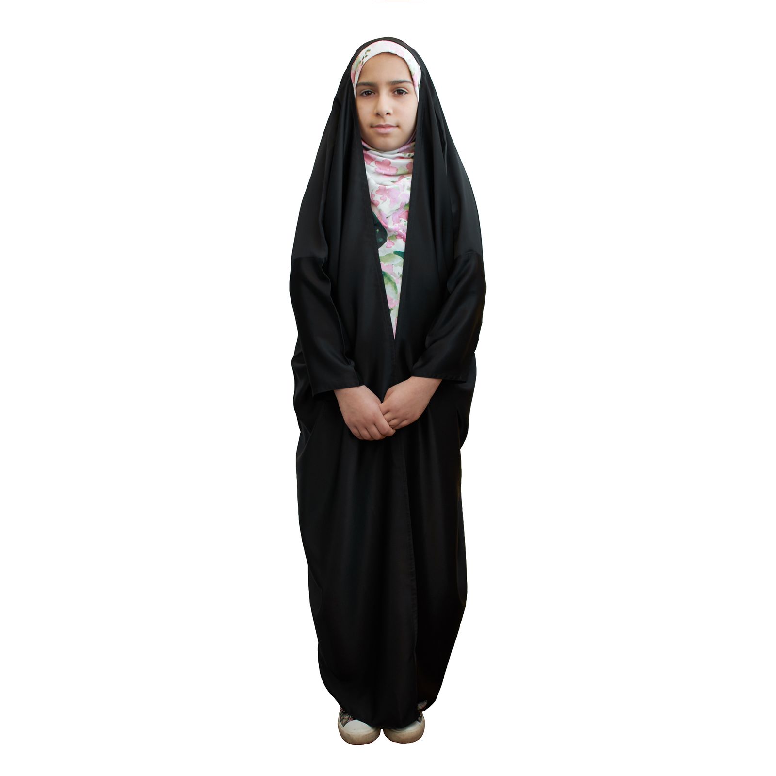 چادر عربی دخترانه حجاب فاطمی کد sat002 -  - 1