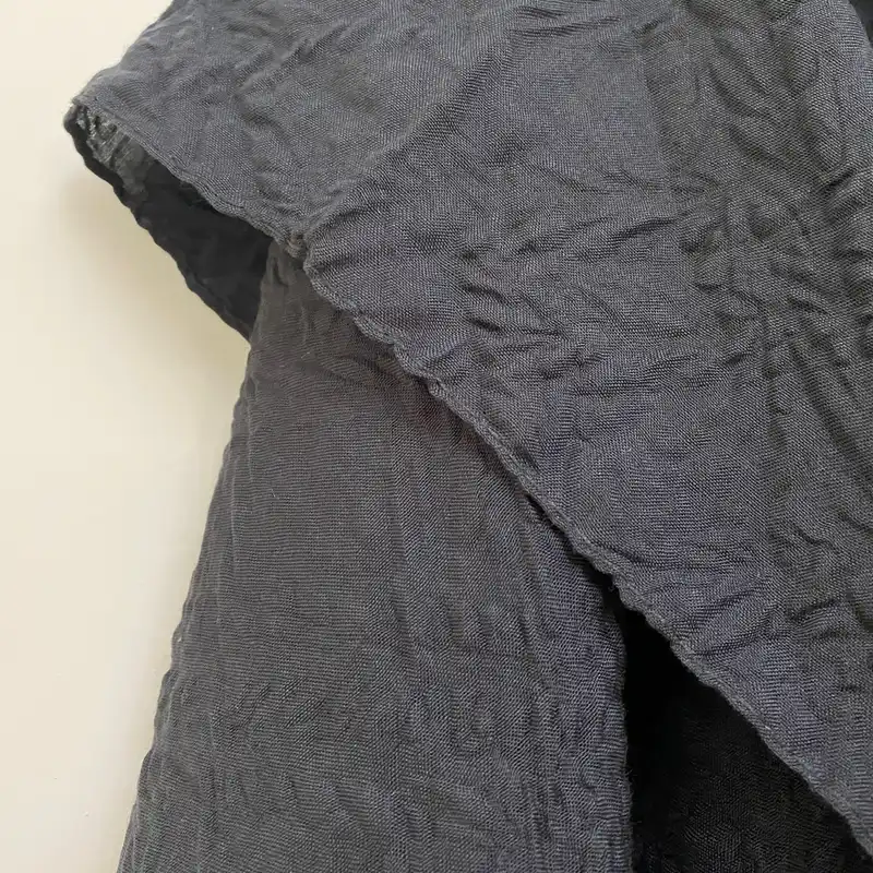 روسری زنانه مدل نخی پلیسه منگوله دار کد 1