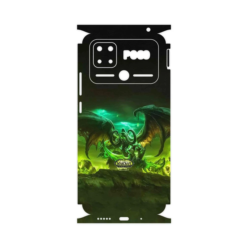 برچسب پوششی ماهوت مدل Warcraft Game Series-FullSkin مناسب برای گوشی موبایل شیائومی Poco C40