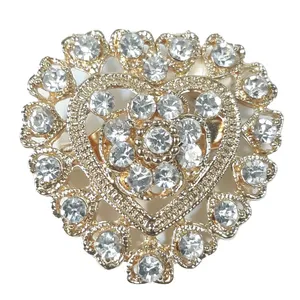 سنجاق سینه زنانه مدل قلب